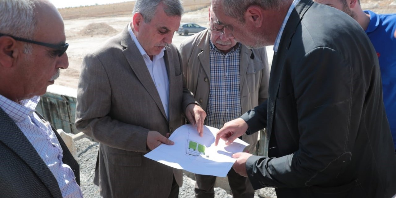 Birecik’te sürdürülen çalışmalar yerinde incelendi