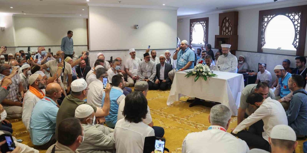 Diyanet İşleri Başkanı Erbaş: “İslam, insanlar yeryüzünde adaletle davransın diye gönderildi”