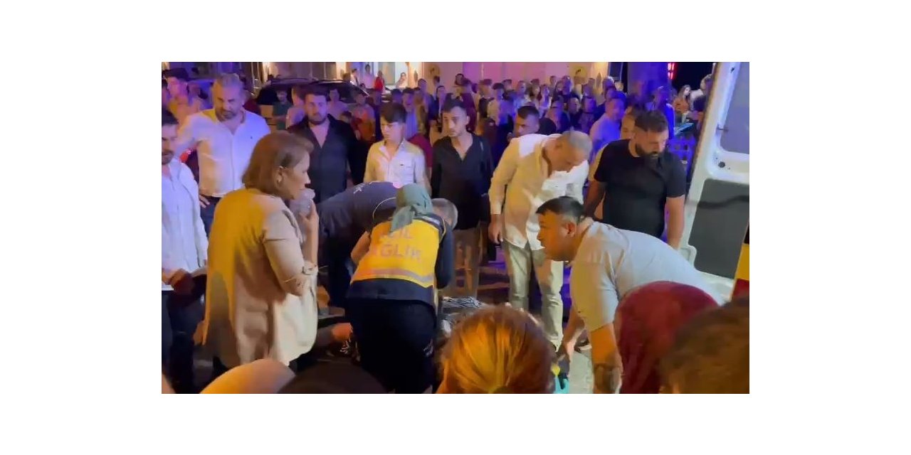 Yolun karşısına geçmek isteyen yayaya minibüs çarptı