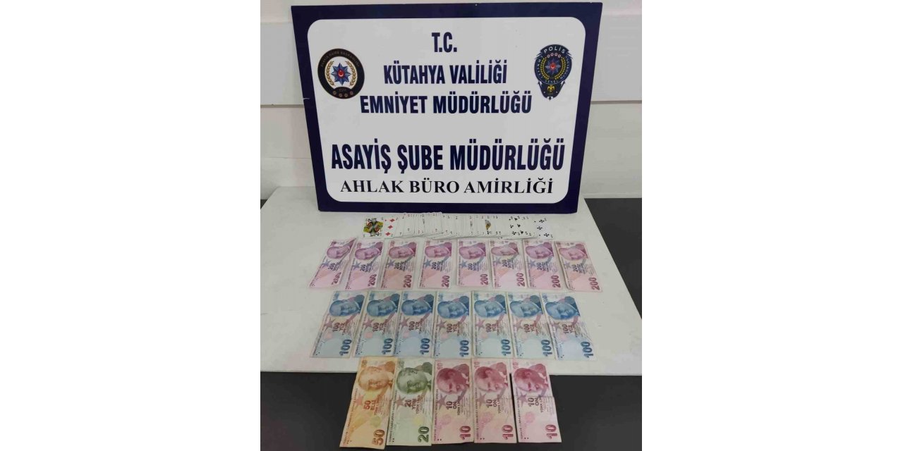 Kütahya’da kumar denetimleri