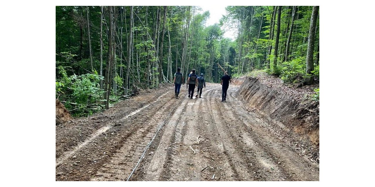 Düzce’de yeni yol çalışmaları tüm hızıyla devam ediyor