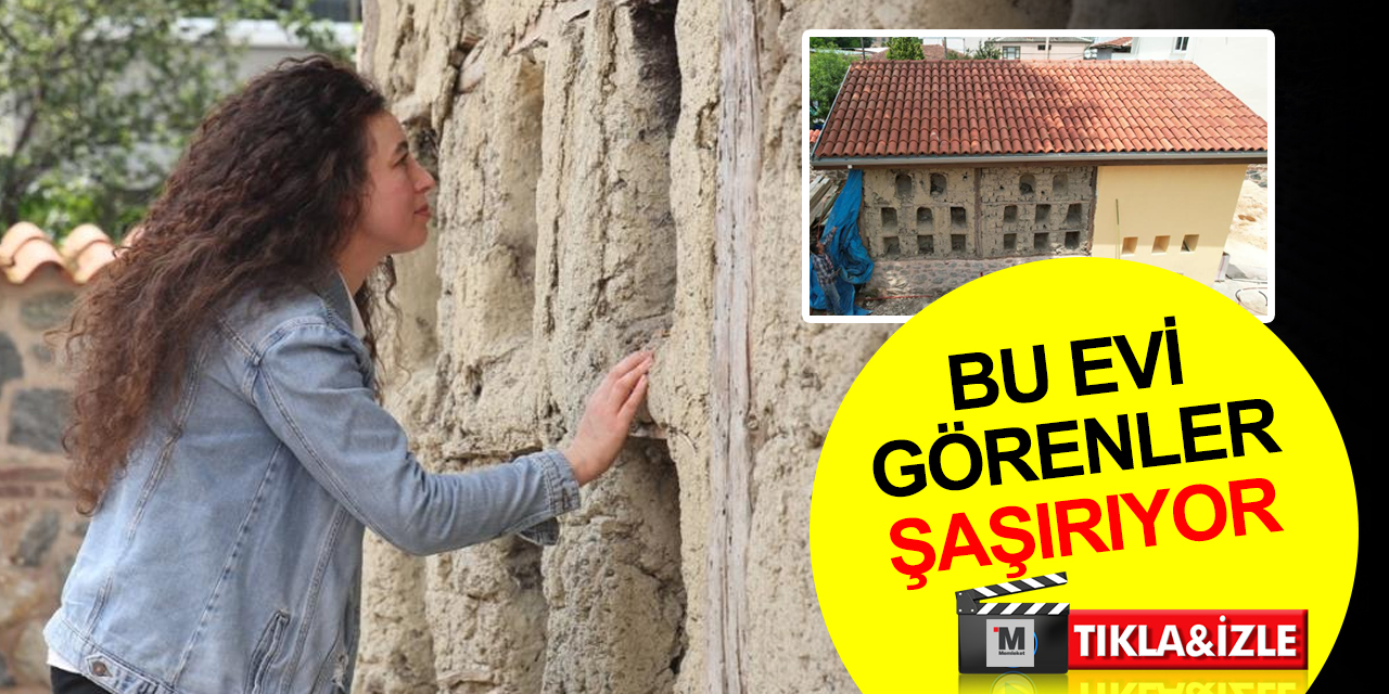 Bu evi görenler şaşırıyor! Konya Çatalhöyük'teki resimlerde görüldü! 100 yıllık arı evi yenileniyor