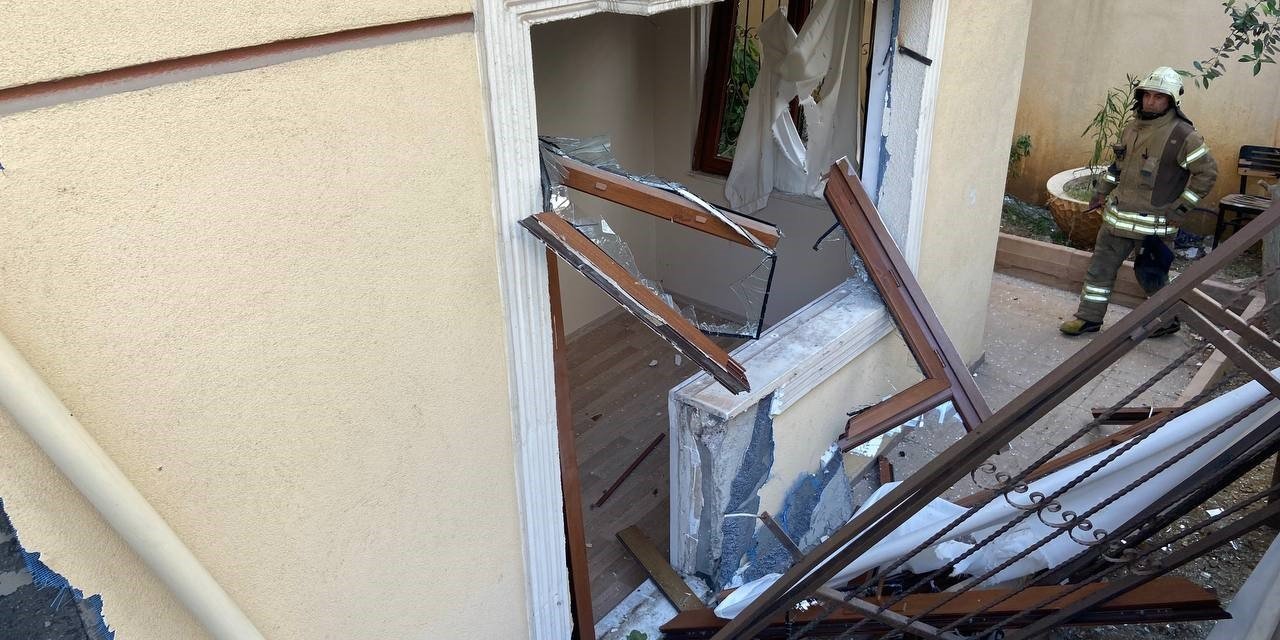 Çekmeköy’de doğal gaz patlaması: 1 yaralı