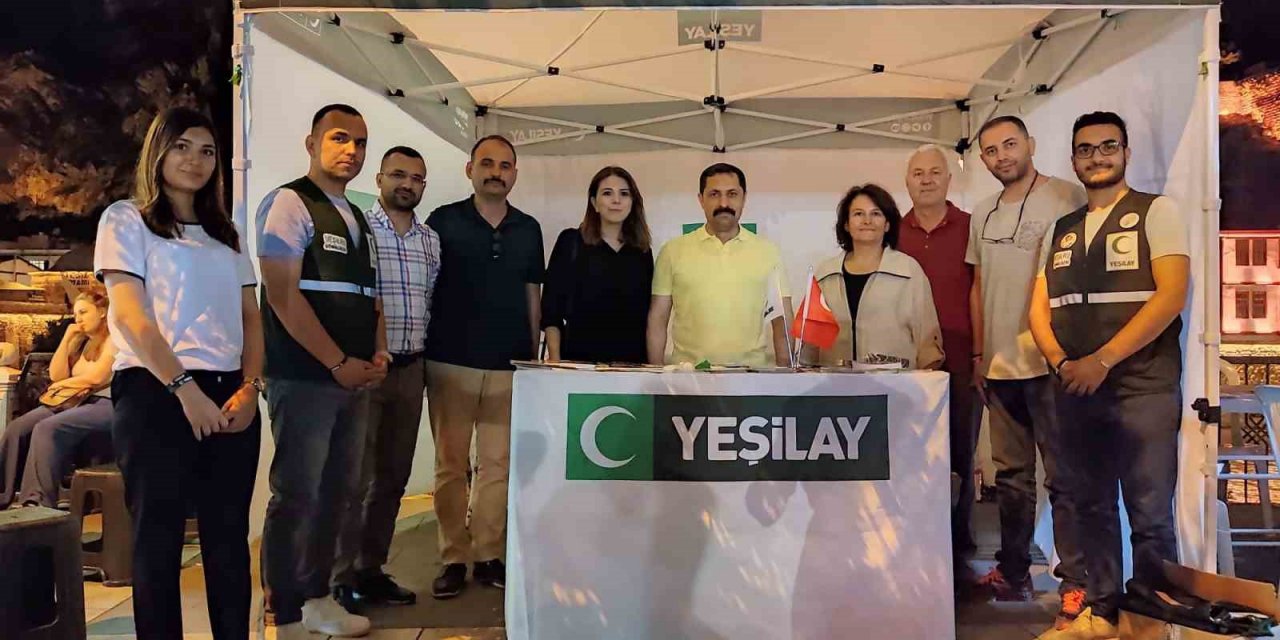 Amasya evleri uyuşturucuyla mücadele için ‘yeşile’ büründü