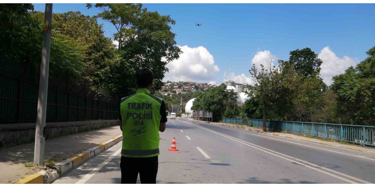 Sarıyer’de Kurban Bayramı tedbirlerinde dron ile denetim