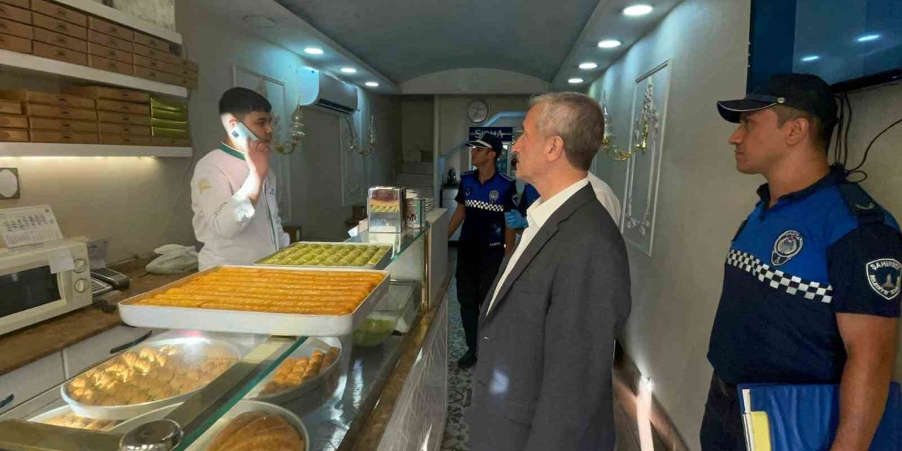 Tahmazoğlu Kurban Bayramı öncesi zabıta ekipleri ile denetim yaptı