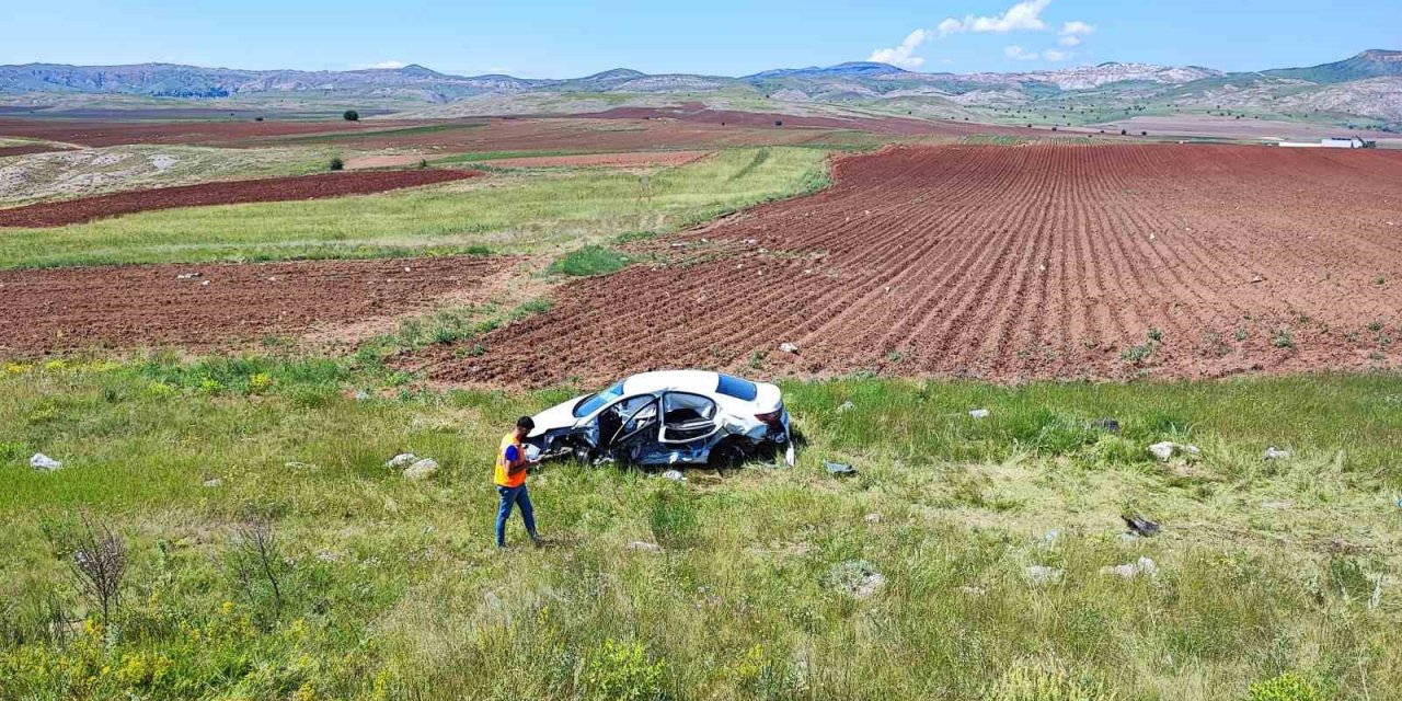 Bayram yolunda kaza 9 yaralı