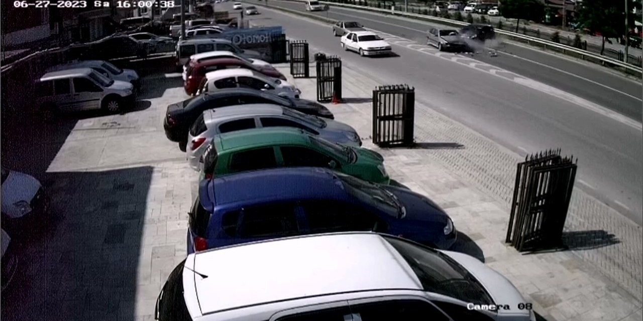 Bafra’da kaza: 5 yaralı