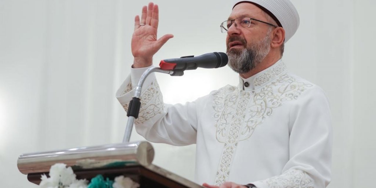 Diyanet İşleri Başkanı Erbaş’tan, İsveç’te Kuran-ı Kerim yakılmasına tepki