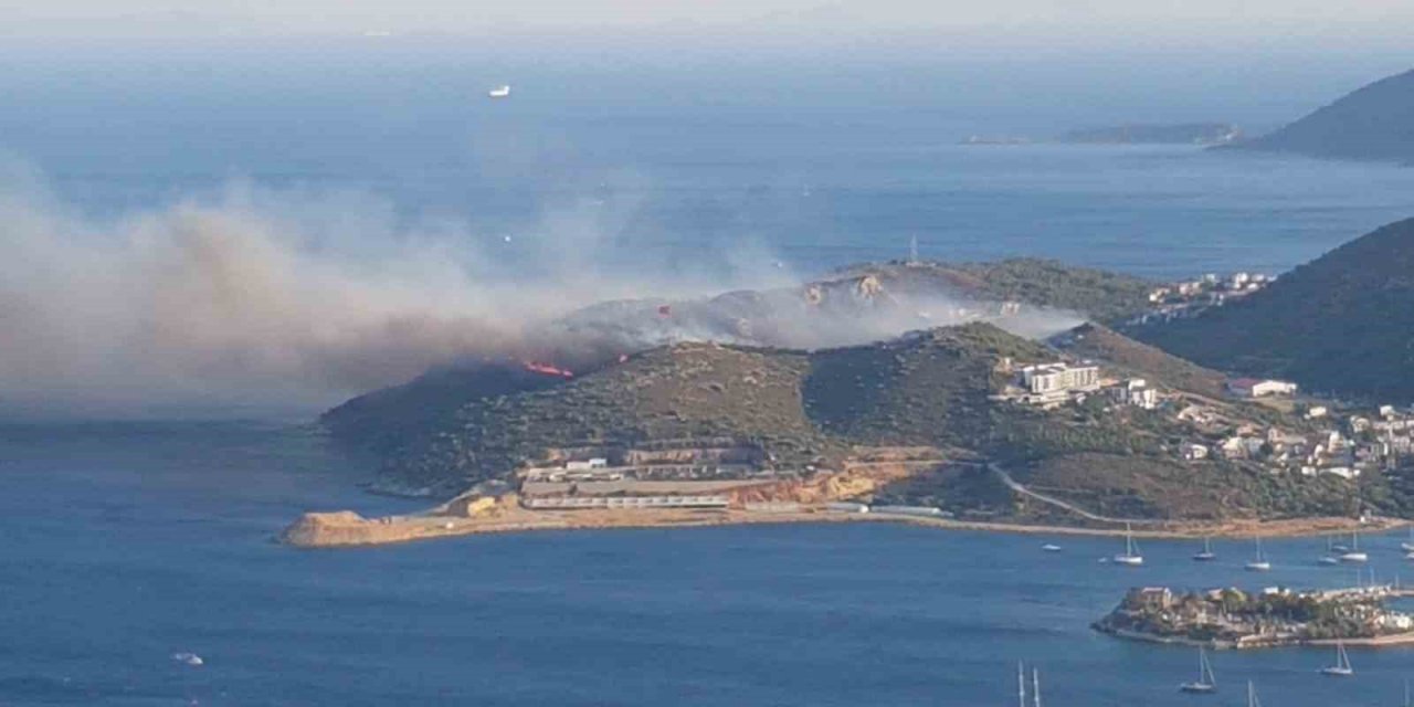 Datça’da orman yangını
