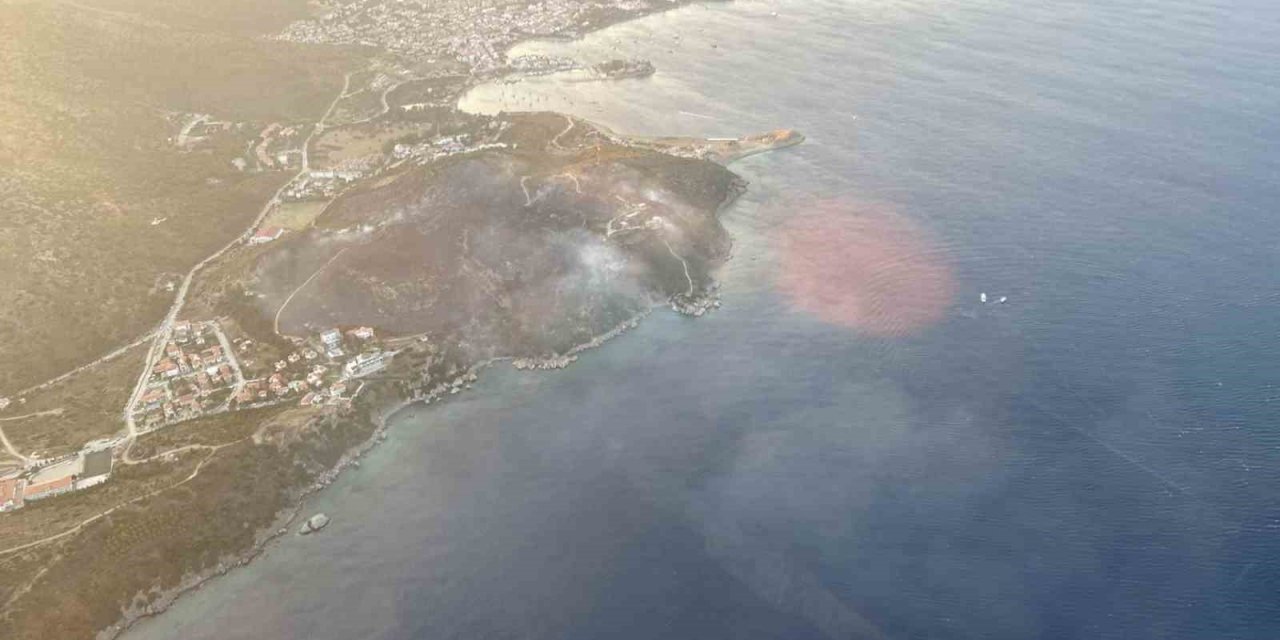 Datça’daki orman yangını kontrol altına alındı