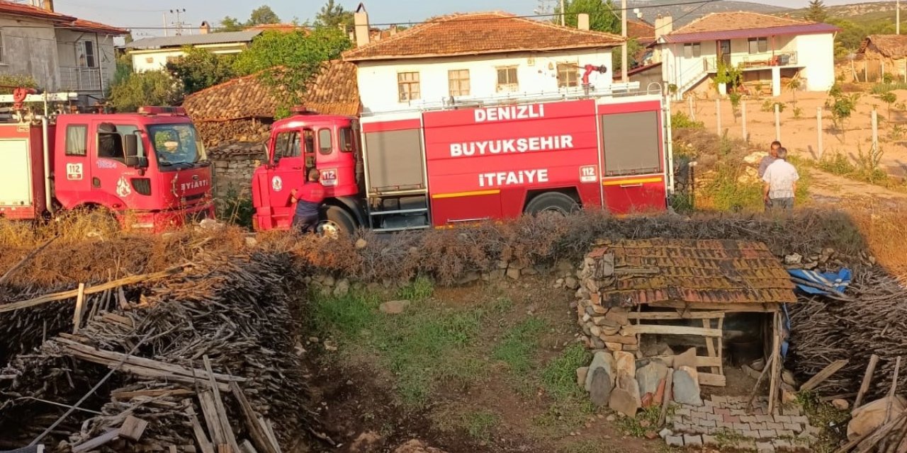 Ocakta unutulan kızartma yağı yangın çıkarttı