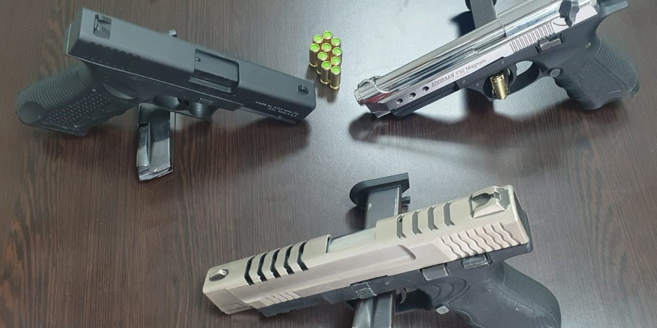 Adıyaman’da 6 silah ele geçilirdi