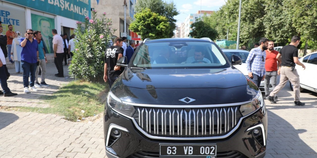 TOGG Viranşehir yollarında