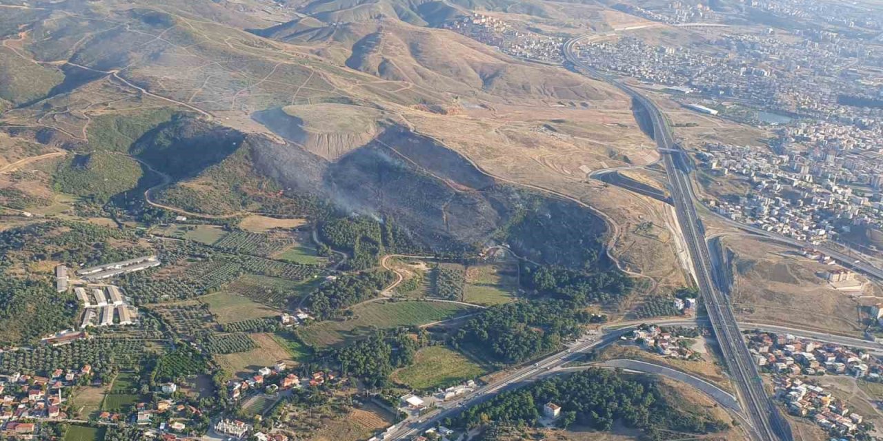 İzmir’deki orman yangını kontrol altına alındı