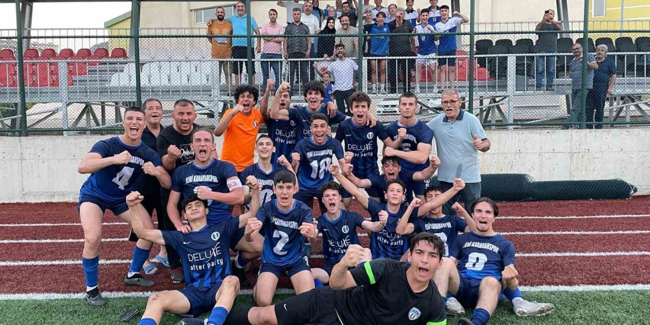 U17 Türkiye Şampiyonası ikinci kademe şampiyonu Bursa Yeni Karamanspor oldu