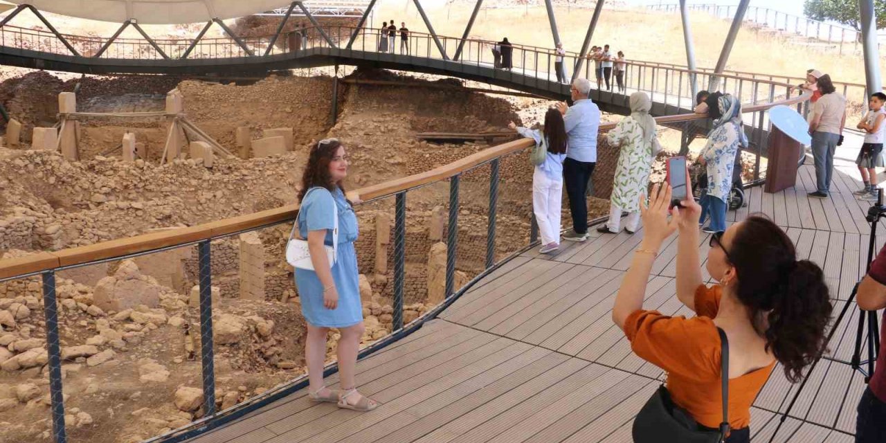 Bayramda Göbeklitepe’ye ziyaretçi akını
