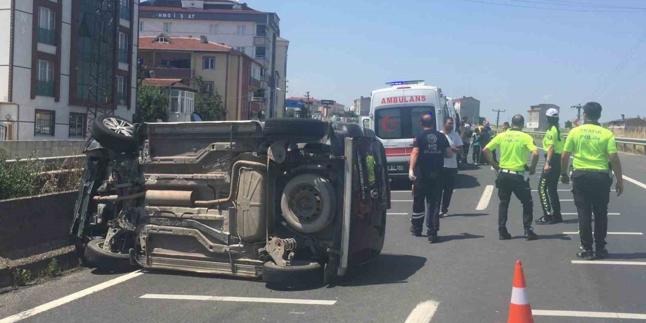 Bayram tatili dönüşü az daha faciayla sonuçlanacaktı