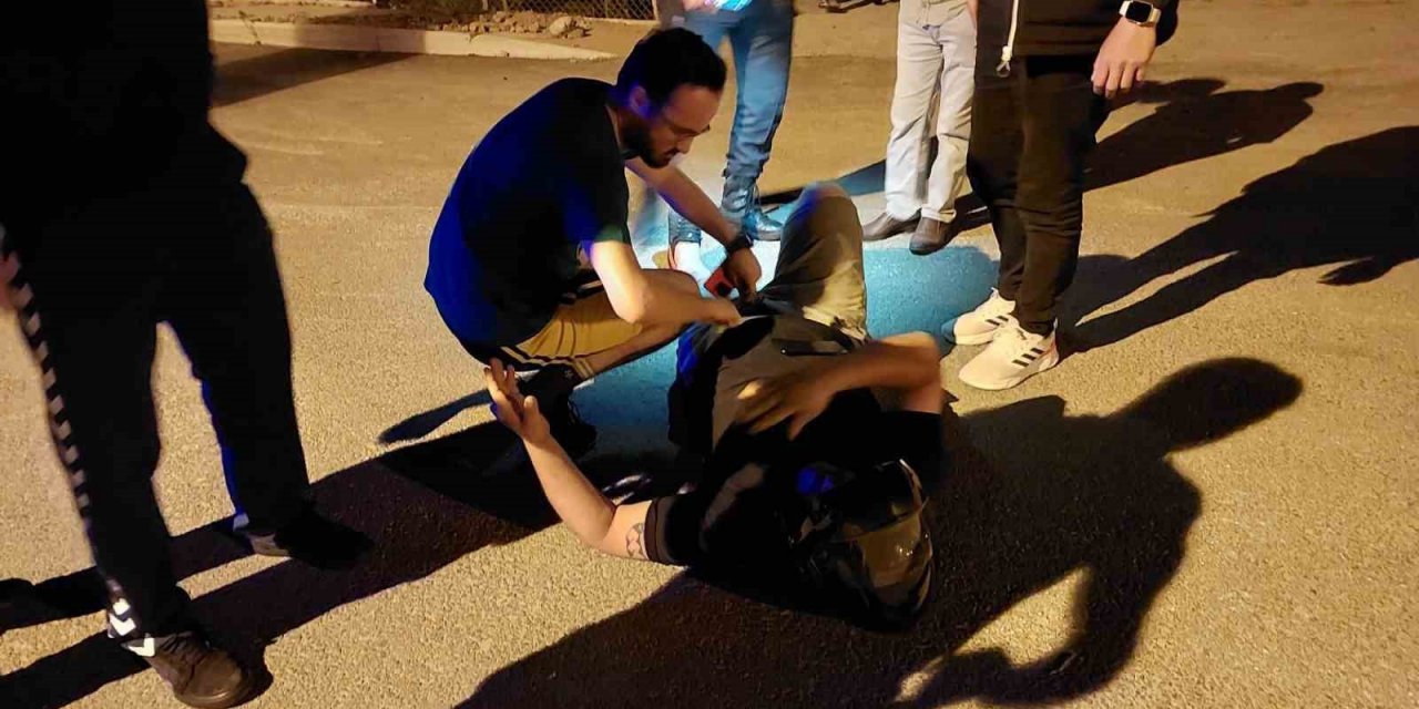 Ereğli’de motosiklet kazası: 1 yaralı