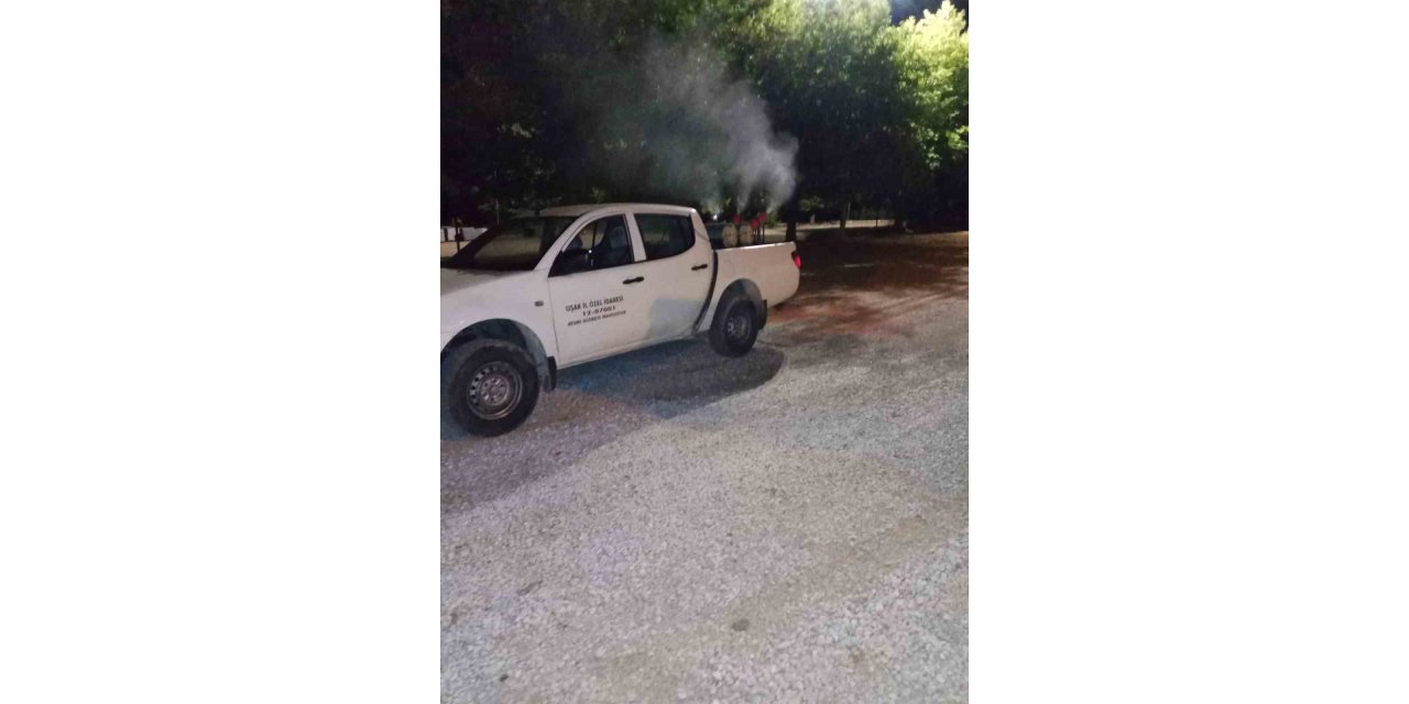 Uşak’ta haşere ve lavralarla mücadele sürüyor