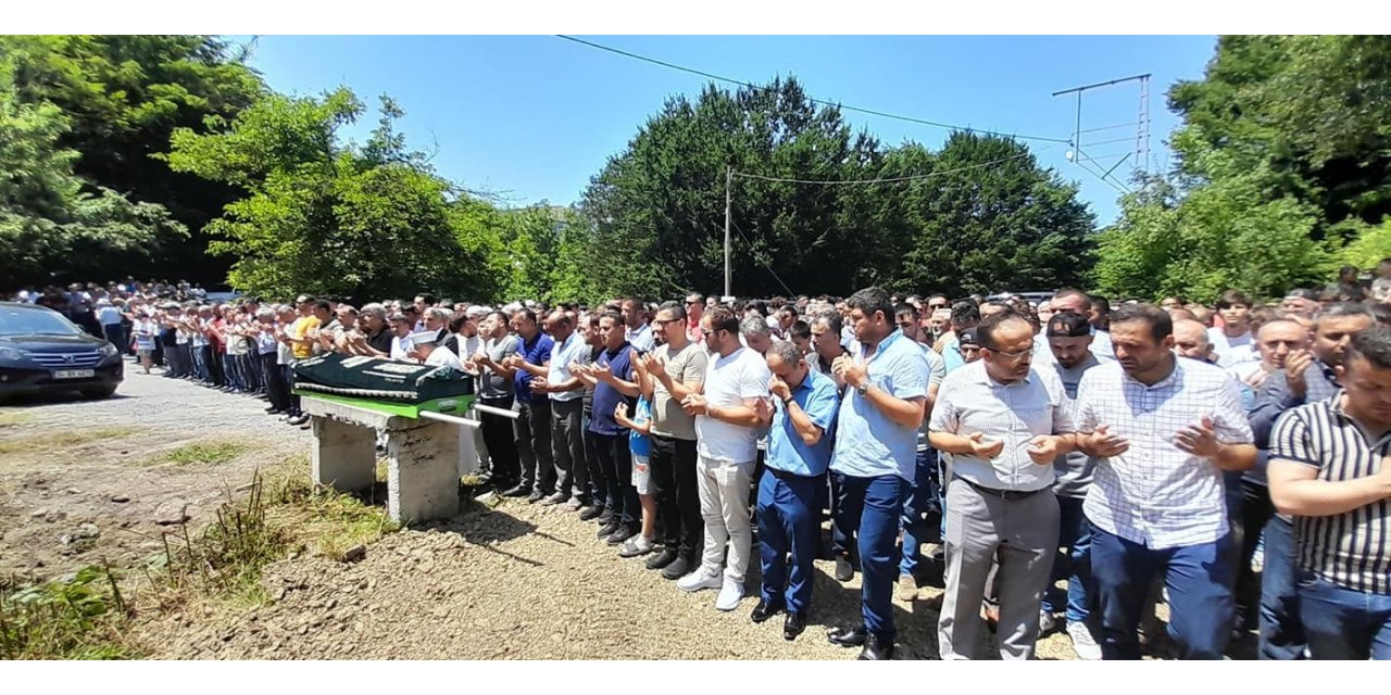 Zonguldak’ta denizde boğulan tır şoförü toprağa verildi