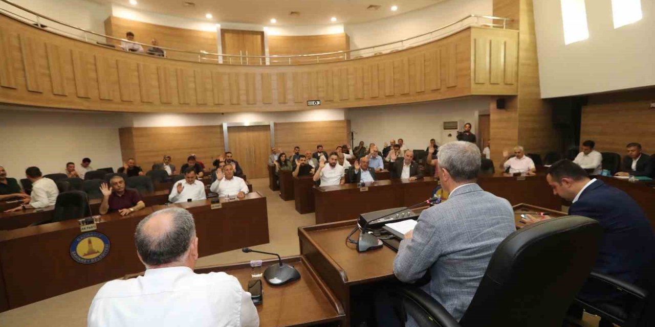 Şahinbey Belediyesi temmuz ayı meclis toplantısı yapıldı