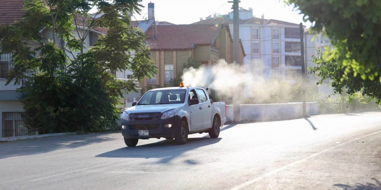 Aksaray Belediyesi haşere ile mücadeleyi sürdürüyor