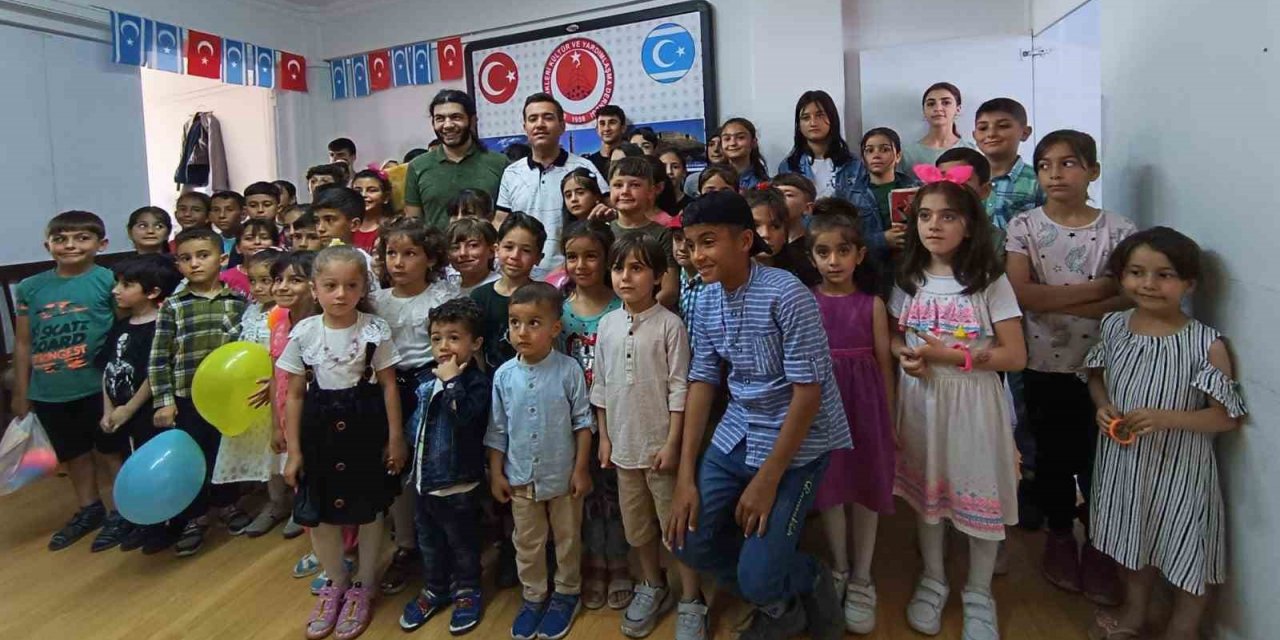 Eskişehir’de yaşayan Irak’lı Türkmen çocuklar gönüllerince eğlendiler