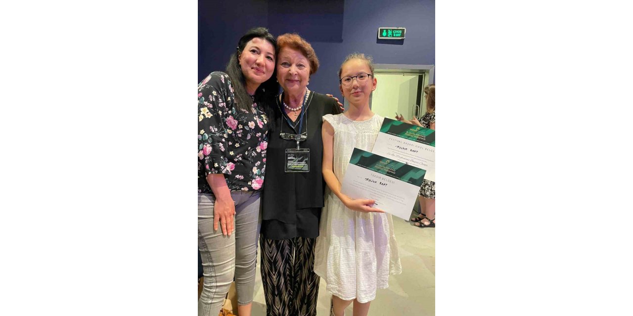 Aylina’ya ’En İyi Performans “ ödülü