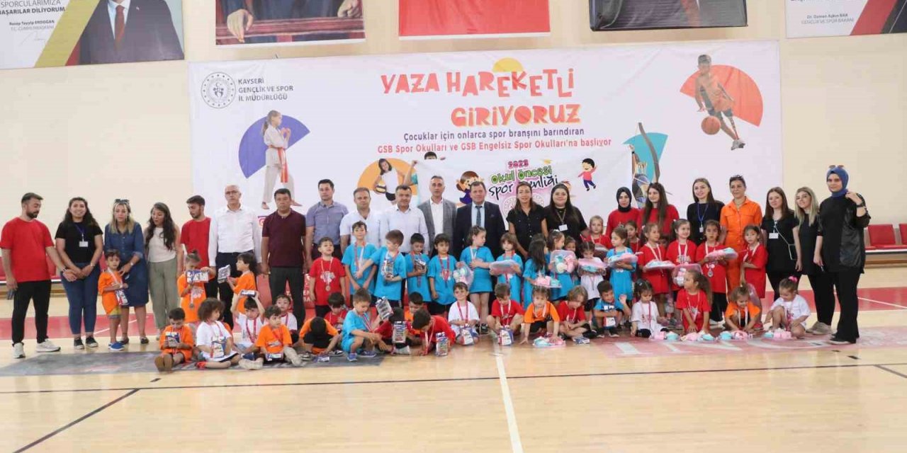Kayseri’de Yaz Spor Okulları’nın açılışı yapıldı