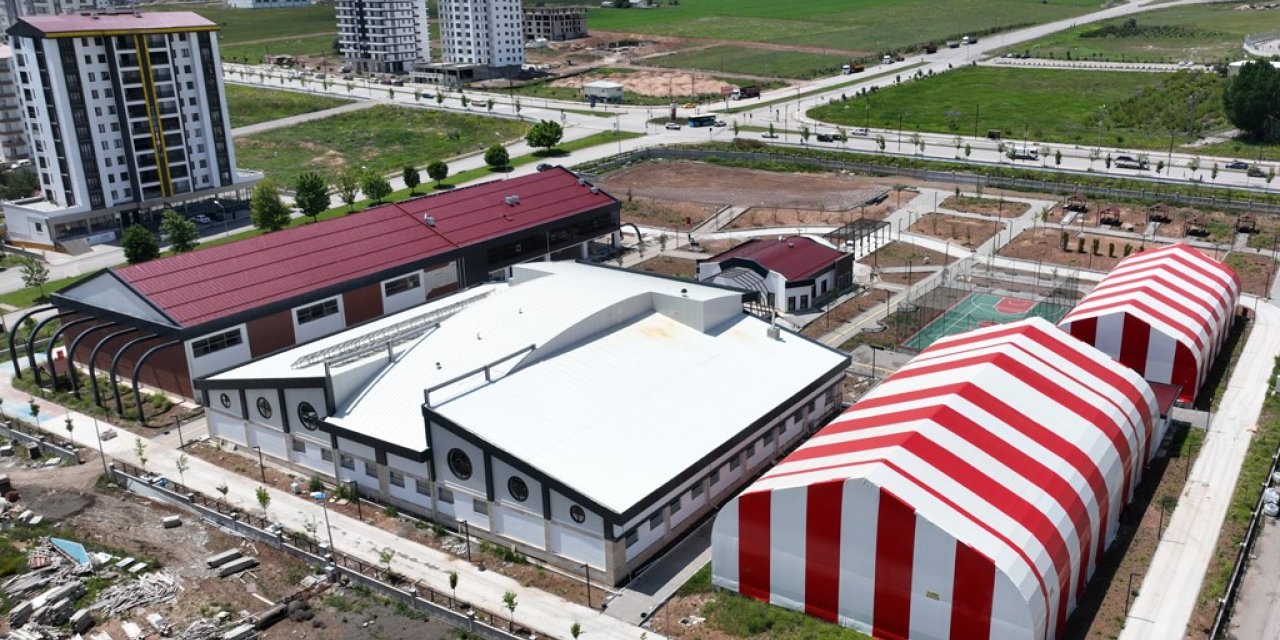 Dev spor kompleksi açılış için gün sayıyor