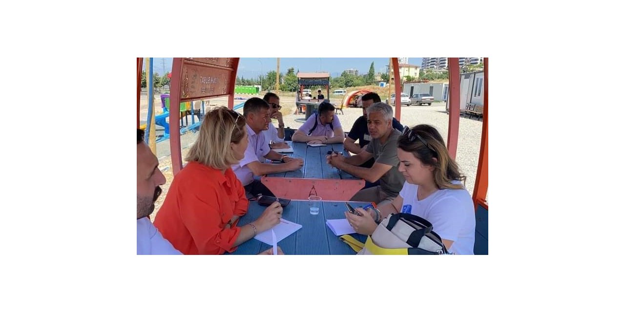 Başkan Hürriyet afet bölgesinde