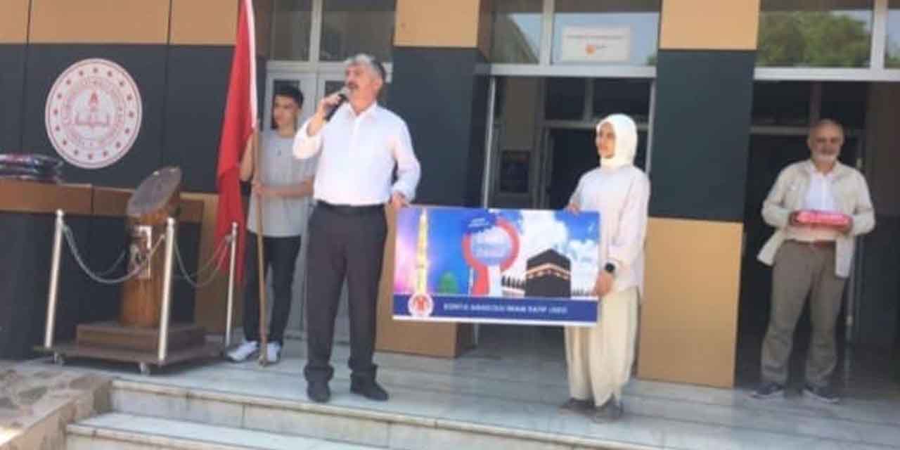 Konya Anadolu İmam Hatip'te büyük başarı! Hatice Kübra Korkmaz LGS Türkiye birincileri arasına girdi