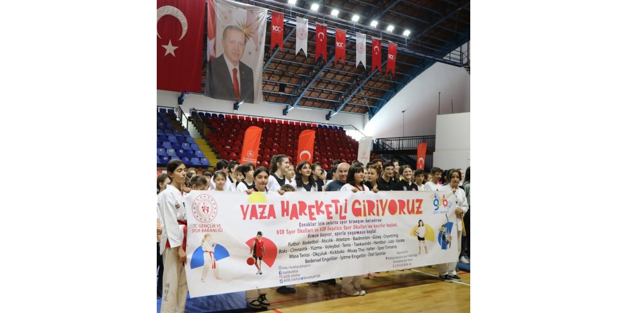 Kütahya’da yaz spor okulları başladı