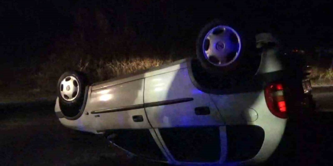 Bayramiç’te iki otomobil kafa kafaya çarpıştı: 5 yaralı