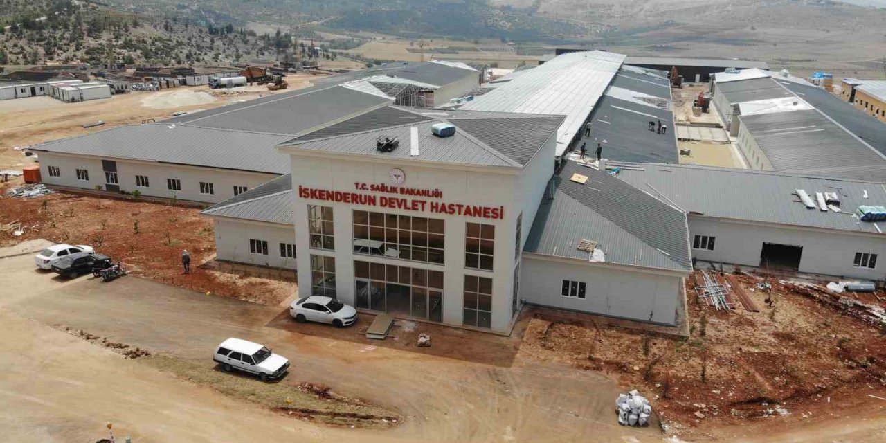 İskenderun Acil Durum Hastanesi, açılış için gün sayıyor