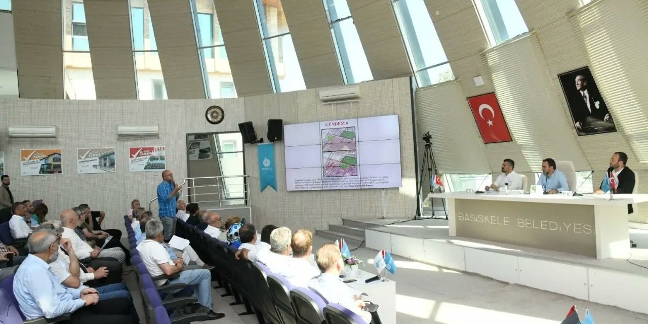 Başiskele Belediyesi temmuz ayı meclis toplantısı gerçekleştirildi