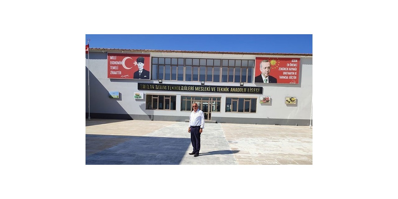 Baklan Tarım Teknolojileri Meslek Lisesi ilk öğrencilerini bekliyor