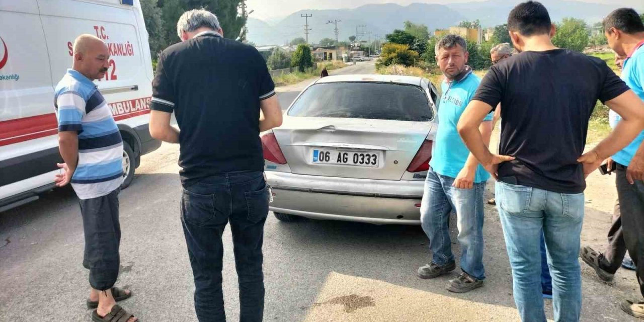 Osmaniye’de kamyonetle otomobil çarpıştı: 2 yaralı