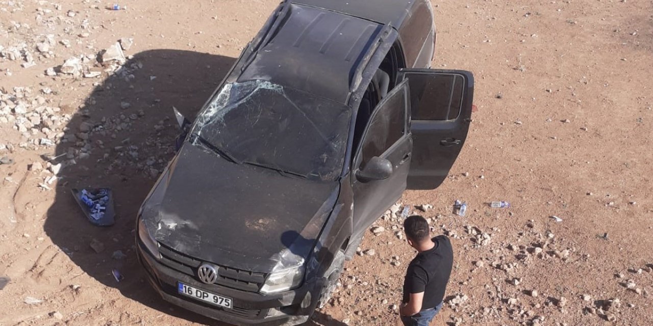Şanlıurfa’da ilginç kaza