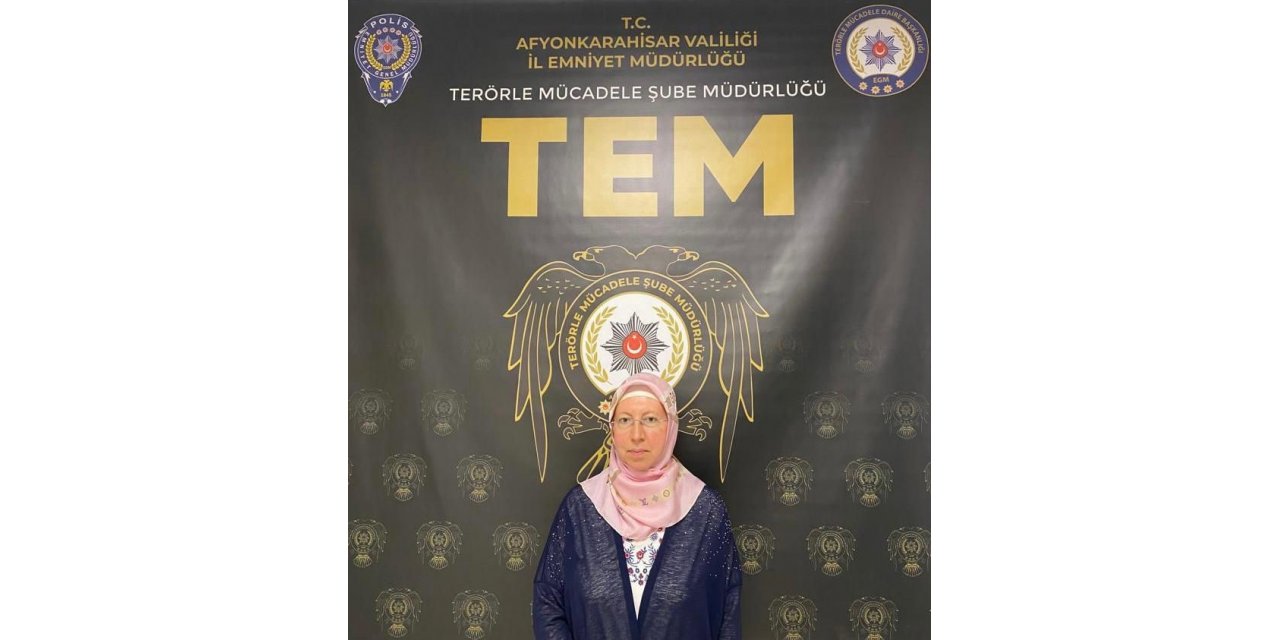 FETÖ’nün avukatlardan sorumlu ablasını Afyonkarahisar’da polis yakaladı