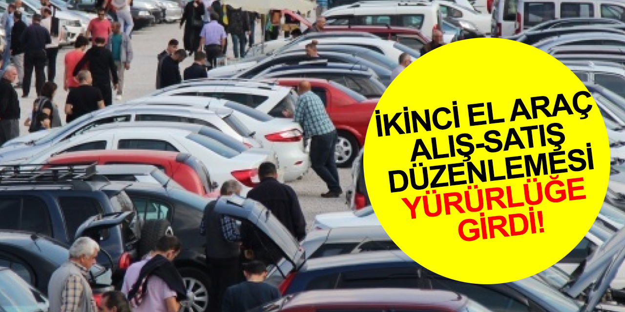 Beklenen karar! İkinci el araçların bayi fiyatını geçememesi hakkında değişiklik Resmi Gazete’de