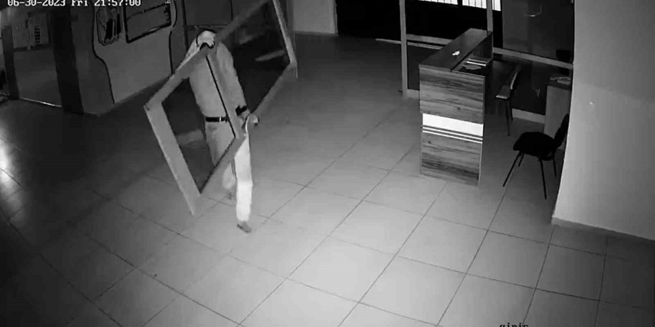 Okuldan hırsızlık yapan şüpheli tutuklandı