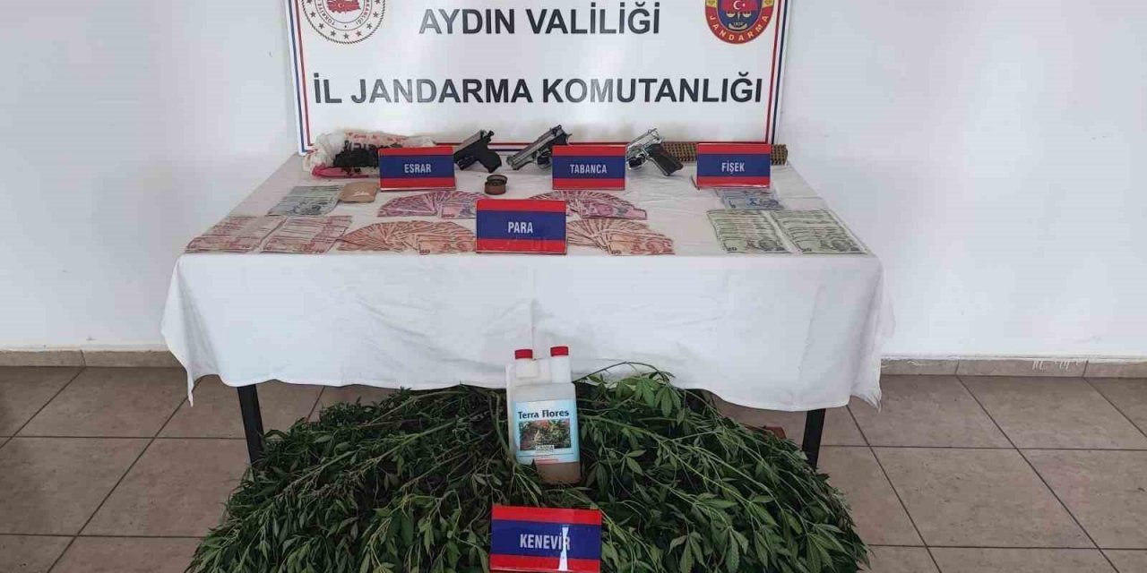 Kuşadası’nda uyuşturucu baskını