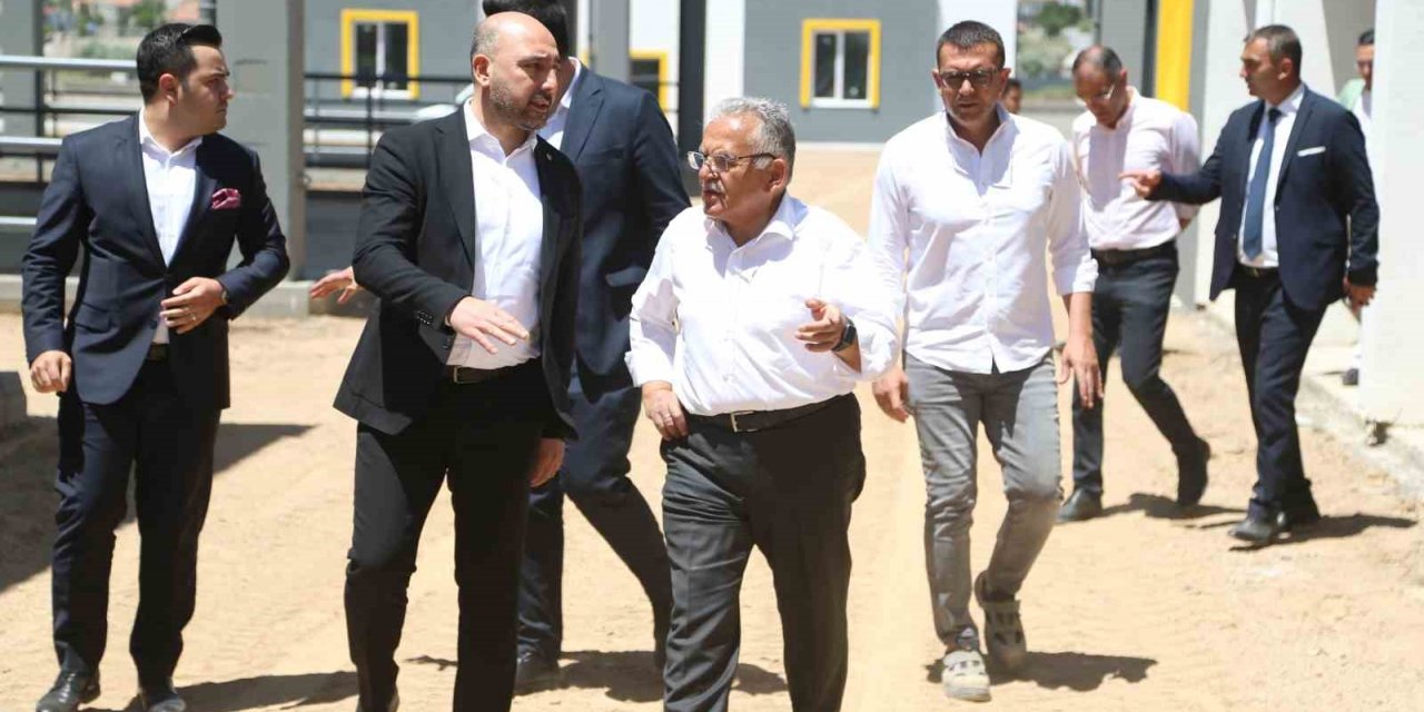 Başkan Büyükkılıç, İç Anadolu’nun en büyük Hayvan Pazar Yeri Projesini inceledi