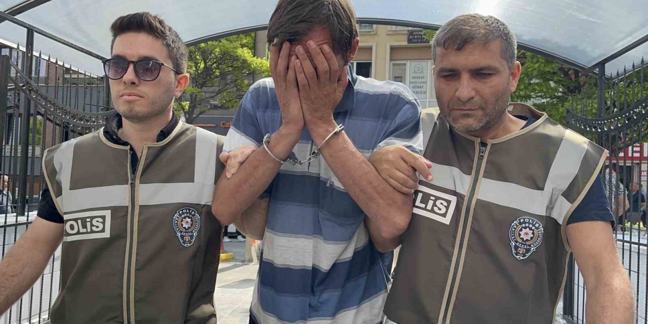 Minibüsün arkasına at bağlayan sürücü adliyeye sevk edildi