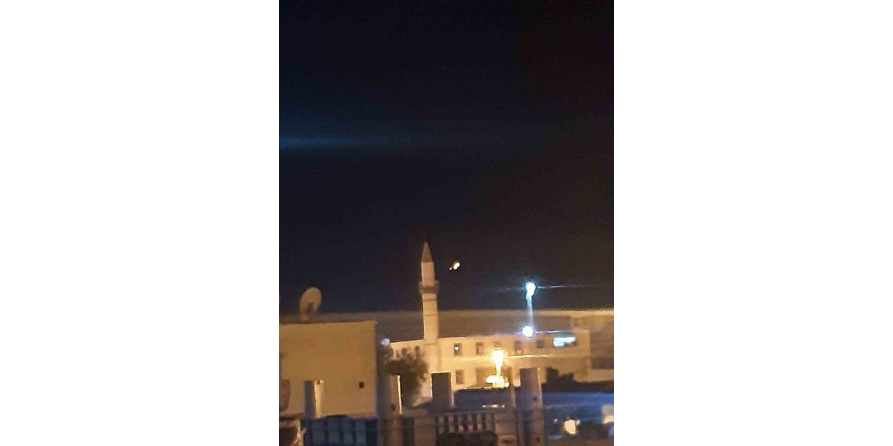 Gaziantep’te havada görülen cisimler merak uyandırıyor