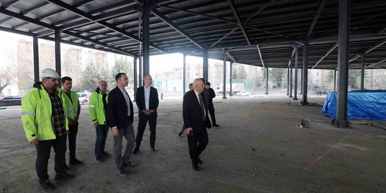 Yenimahalle Belediyesinde 5 pazar yerine güneş enerji paneli kurulacak