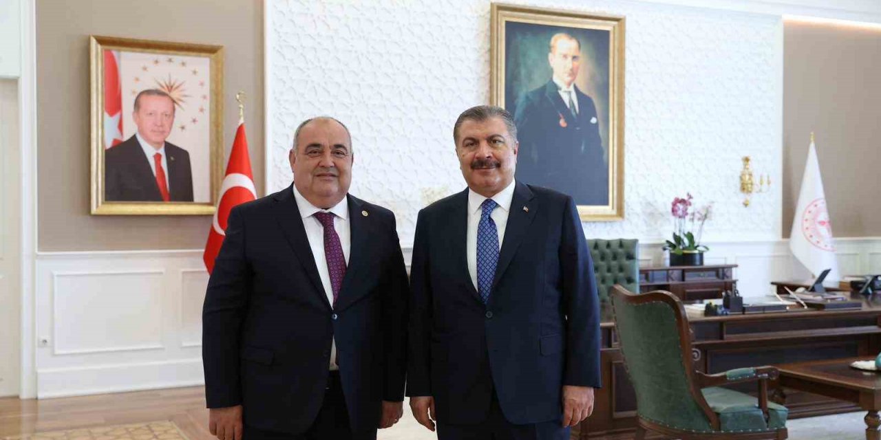 Aldatmaz’dan Sağlık Bakanı Koca’ya ziyaret