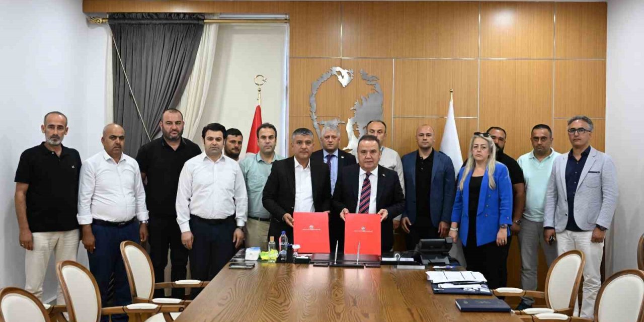 Büyükşehir Aksu Güzelyurt’a modern pazar yeri yapacak